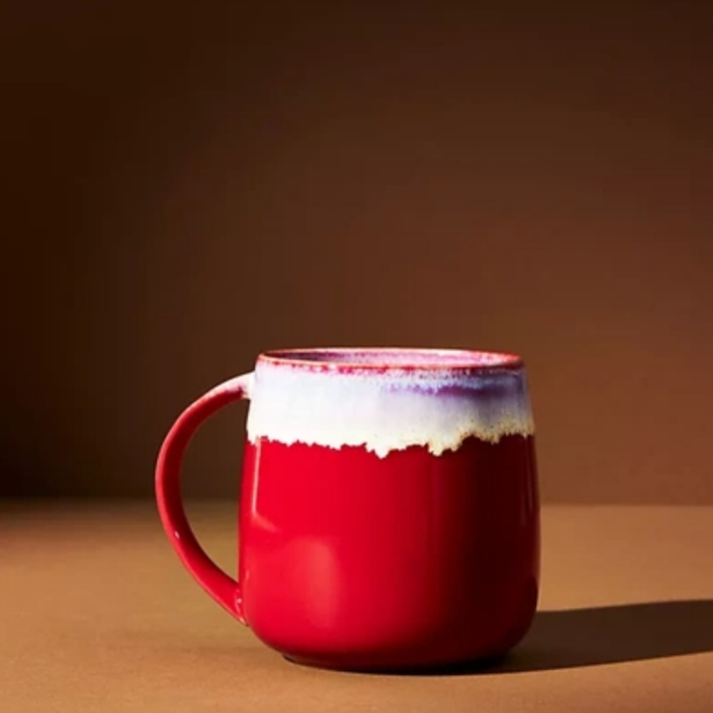 Anthropologie Calloway/Calder mug - red